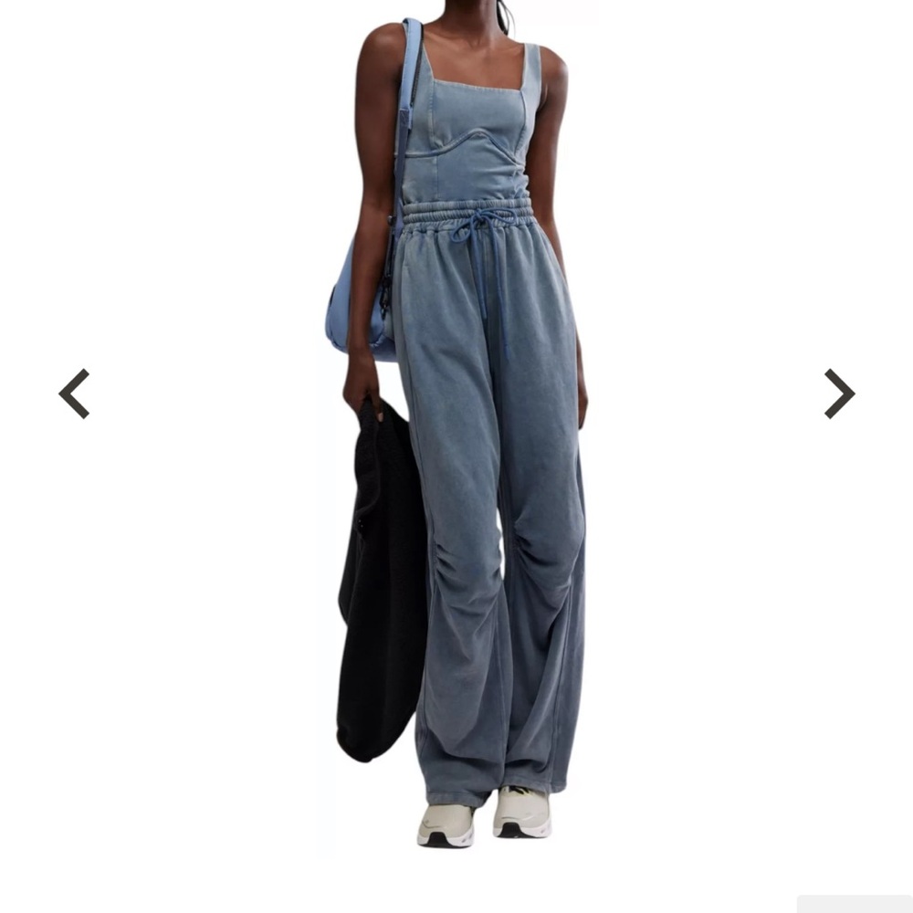 Women's Blue Free People Jumpsuit